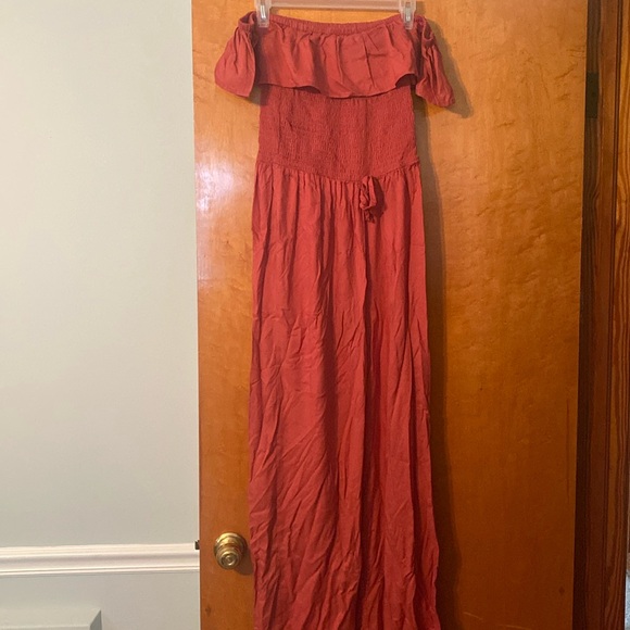 Burnt orange romper - Picture 1 of 3